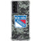 NHL New York Rangers Camo Galaxy S21 5G Clear Case