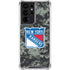 NHL New York Rangers Camo Galaxy S21 Ultra 5G Clear Case