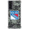 NHL New York Rangers Camo Galaxy S22 Clear Case
