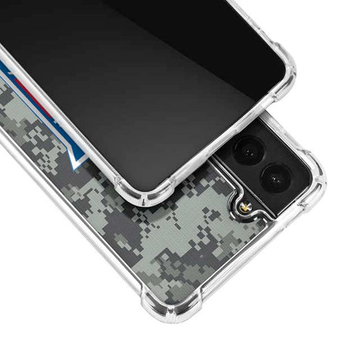 NHL New York Rangers Camo Galaxy S22 Plus Clear Case