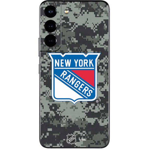 NHL New York Rangers Camo Galaxy S22 Skin