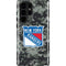 NHL New York Rangers Camo Galaxy S22 Ultra Pro Case