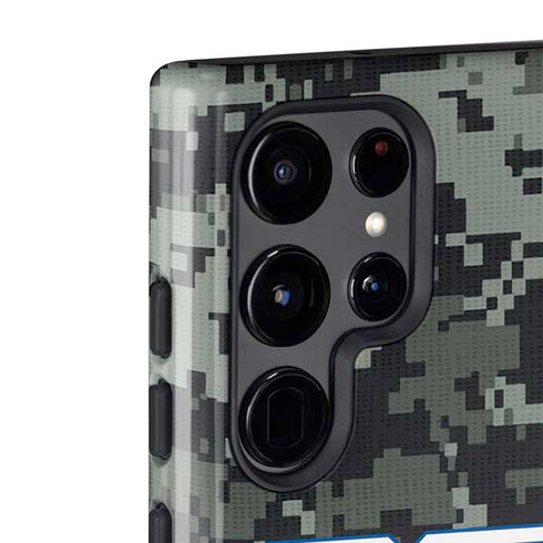 NHL New York Rangers Camo Galaxy S22 Ultra Pro Case