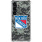 NHL New York Rangers Camo Galaxy S23 Clear Case