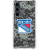 NHL New York Rangers Camo Galaxy S23 FE Clear Case