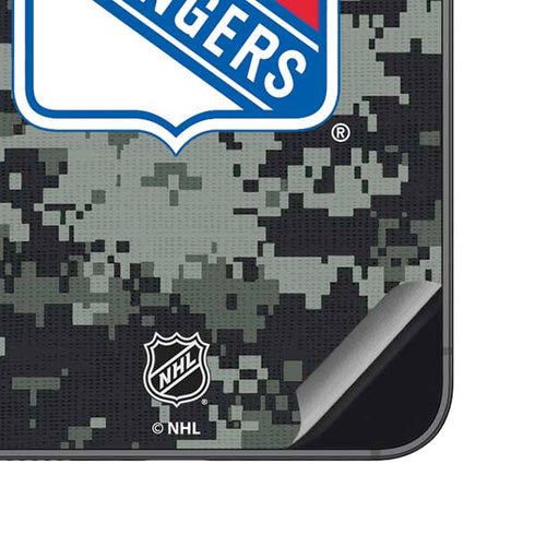 NHL New York Rangers Camo Galaxy S23 FE Skin