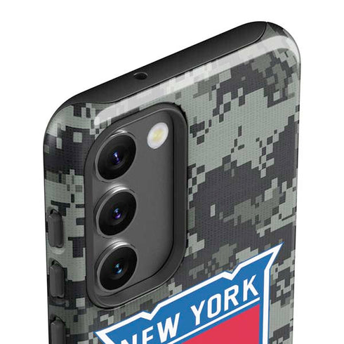 NHL New York Rangers Camo Galaxy S23 Plus Pro Case