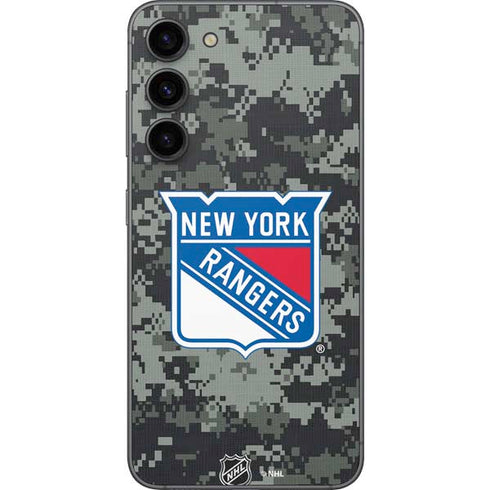 NHL New York Rangers Camo Galaxy S23 Plus Skin