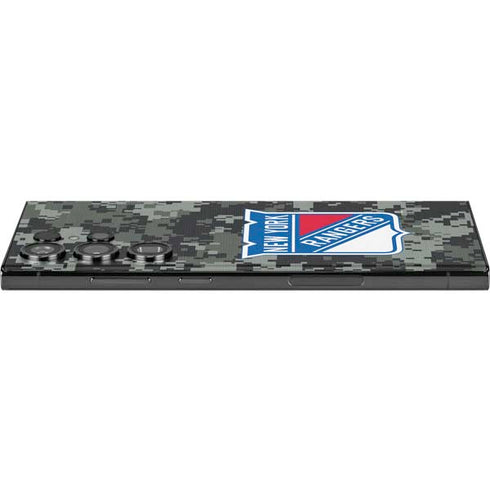 NHL New York Rangers Camo Galaxy S23 Ultra Skin