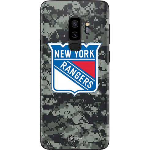 NHL New York Rangers Camo Galaxy S9 Plus Skin