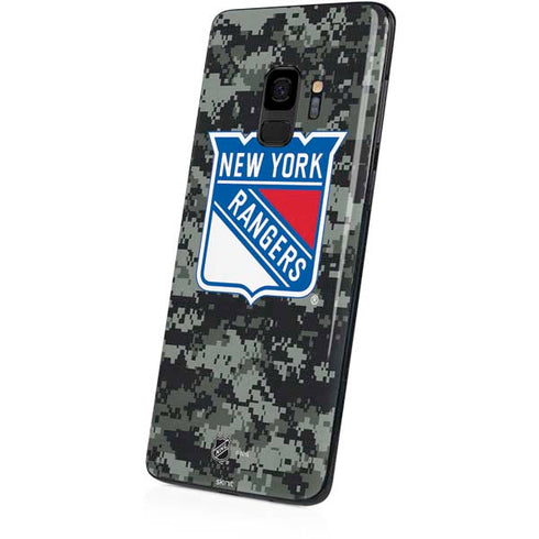 NHL New York Rangers Camo Galaxy S9 Skin