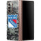 NHL New York Rangers Camo Galaxy Z Fold2 5G Skin