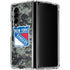 NHL New York Rangers Camo Galaxy Z Fold4 5G Clear Case