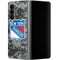 NHL New York Rangers Camo Galaxy Z Fold4 5G Skin