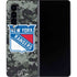 NHL New York Rangers Camo Galaxy Z Fold4 5G Skin