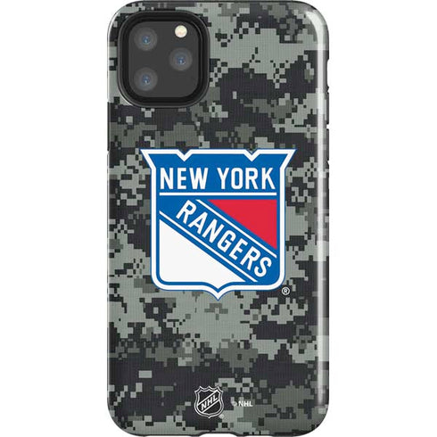 NHL New York Rangers Camo iPhone 11 Pro Max Impact Case