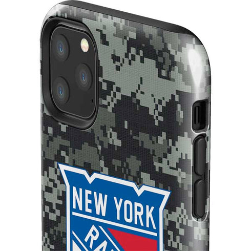 NHL New York Rangers Camo iPhone 11 Pro Max Impact Case