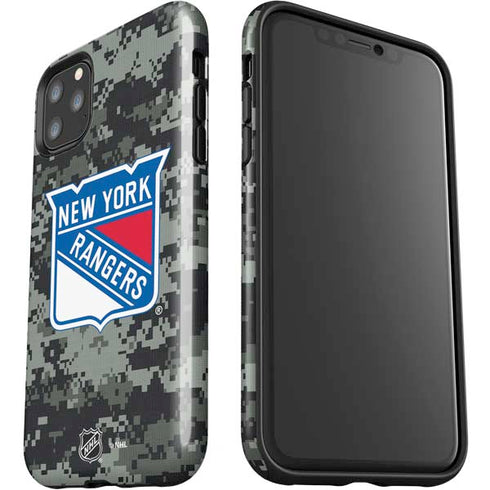NHL New York Rangers Camo iPhone 11 Pro Max Impact Case