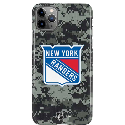 NHL New York Rangers Camo iPhone 11 Pro Max Lite Case