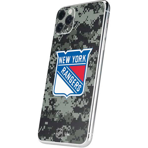 NHL New York Rangers Camo iPhone 11 Pro Max Skin