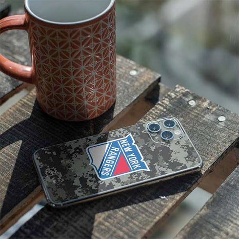 NHL New York Rangers Camo iPhone 11 Pro Skin