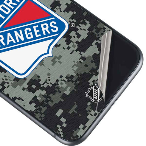 NHL New York Rangers Camo iPhone 11 Skin