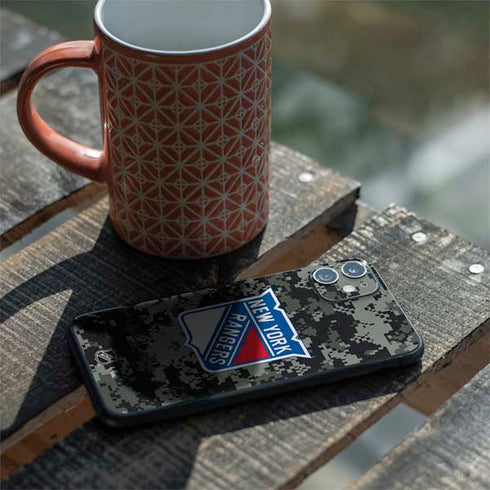 NHL New York Rangers Camo iPhone 11 Skin