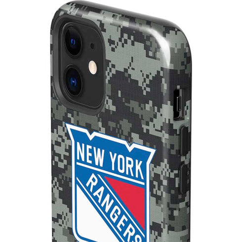 NHL New York Rangers Camo iPhone 12 Impact Case