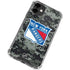 NHL New York Rangers Camo iPhone 12 Mini Clear Case
