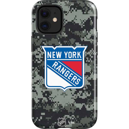 NHL New York Rangers Camo iPhone 12 Mini Impact Case