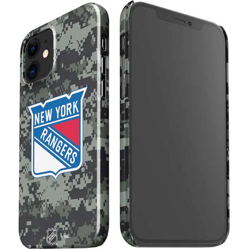 NHL New York Rangers Camo iPhone 12 Mini Lite Case