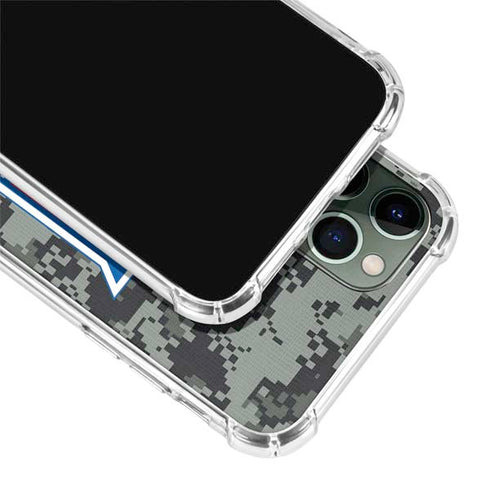 NHL New York Rangers Camo iPhone 12 Pro Clear Case
