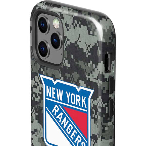 NHL New York Rangers Camo iPhone 12 Pro Impact Case
