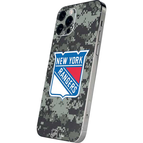 NHL New York Rangers Camo iPhone 12 Pro Skin