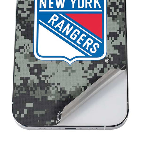 NHL New York Rangers Camo iPhone 12 Pro Skin