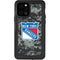 NHL New York Rangers Camo iPhone 12 Pro Waterproof Case