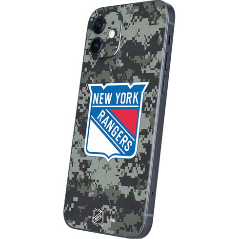 NHL New York Rangers Camo iPhone 12 Skin