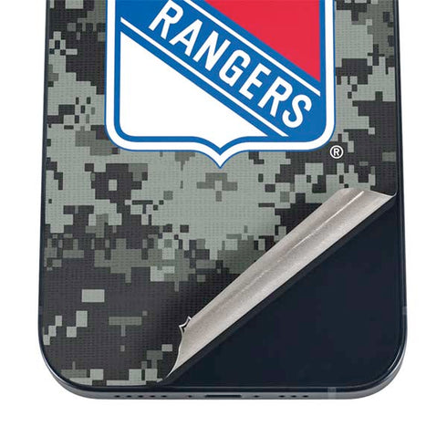 NHL New York Rangers Camo iPhone 12 Skin