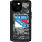 NHL New York Rangers Camo iPhone 13 Mini Waterproof Case