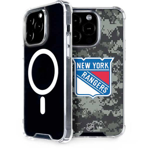 NHL New York Rangers Camo iPhone 13 Pro MagSafe Case