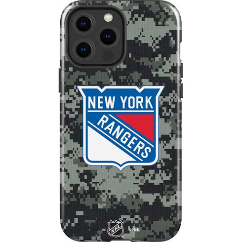 NHL New York Rangers Camo iPhone 13 Pro Max Impact Case