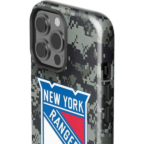 NHL New York Rangers Camo iPhone 13 Pro Max Impact Case