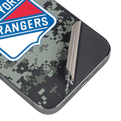 NHL New York Rangers Camo iPhone 13 Pro Max Skin