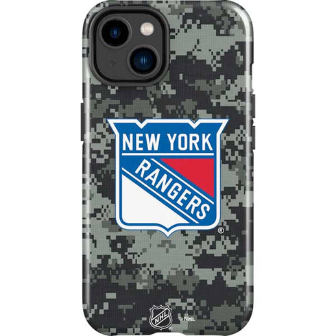 NHL New York Rangers Camo iPhone 14 Plus Impact Case