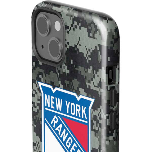 NHL New York Rangers Camo iPhone 15 Impact Case