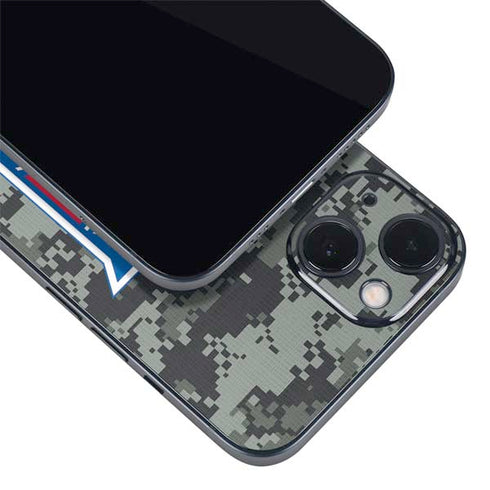 NHL New York Rangers Camo iPhone 15 Plus Skin