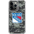 NHL New York Rangers Camo iPhone 14 Pro Clear Case