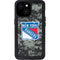 NHL New York Rangers Camo iPhone 15 Waterproof Case