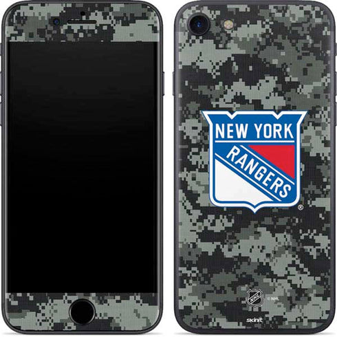 NHL New York Rangers Camo iPhone 7 Skin