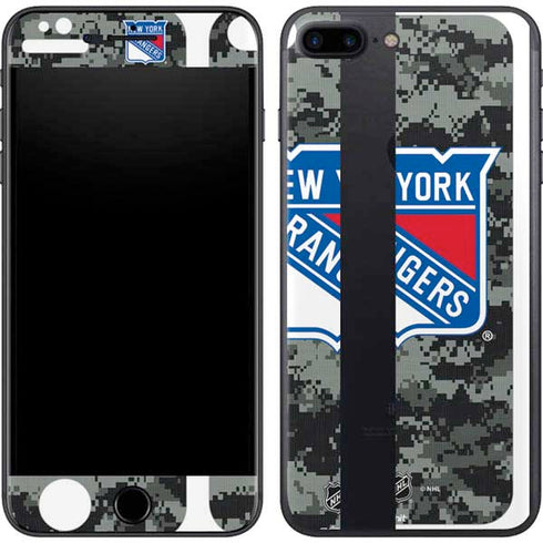 NHL New York Rangers Camo iPhone 8 Plus Skin